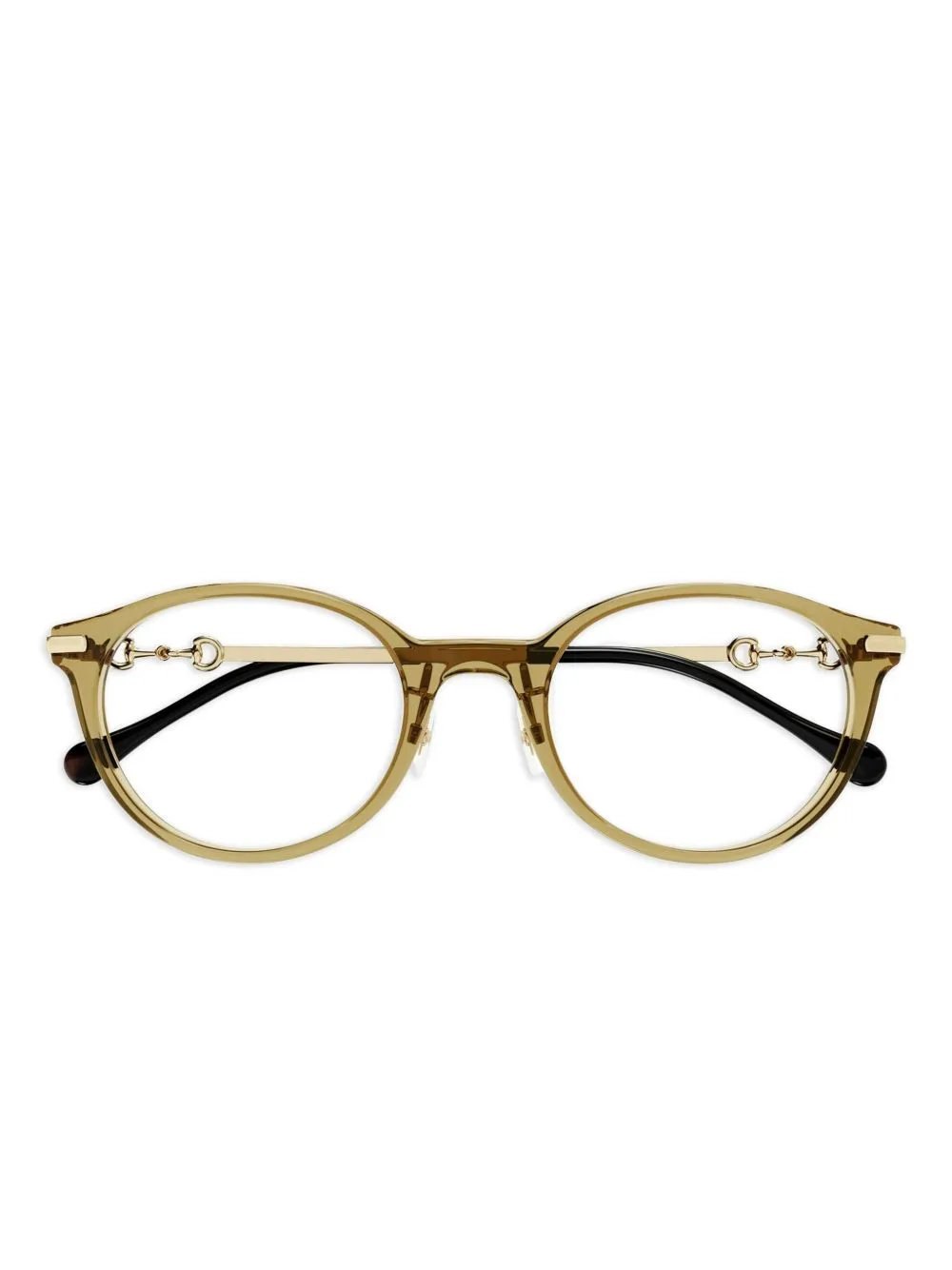 Horsebit Round Glasses by Gucci Eyewear