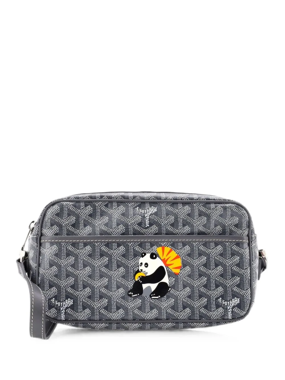 Cap Vert Bag Printed Coated Canvas Crossbody Bag by Goyard Pre-Owned