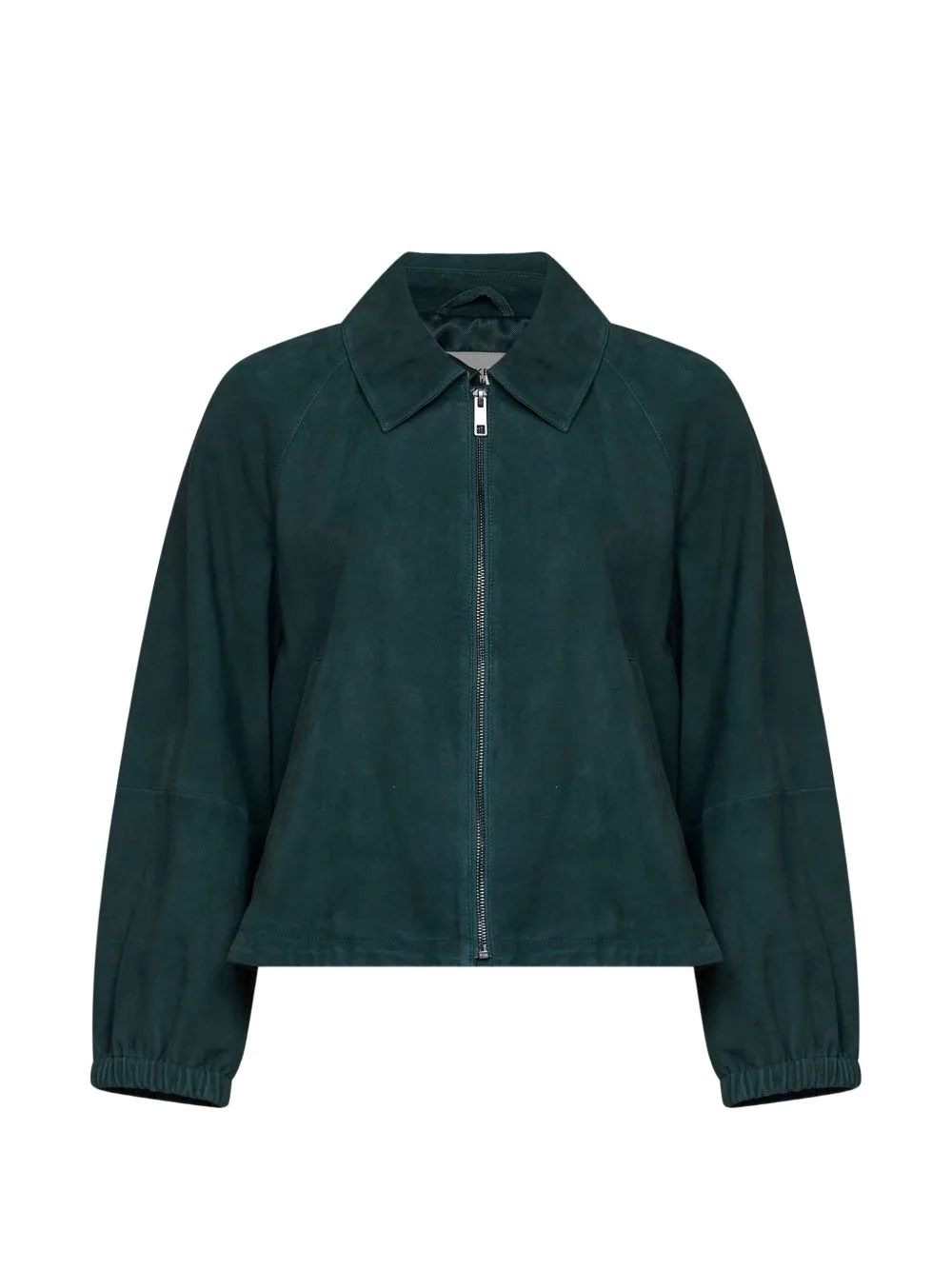 Zip-Up Leather Jacket by Weekend Max Mara