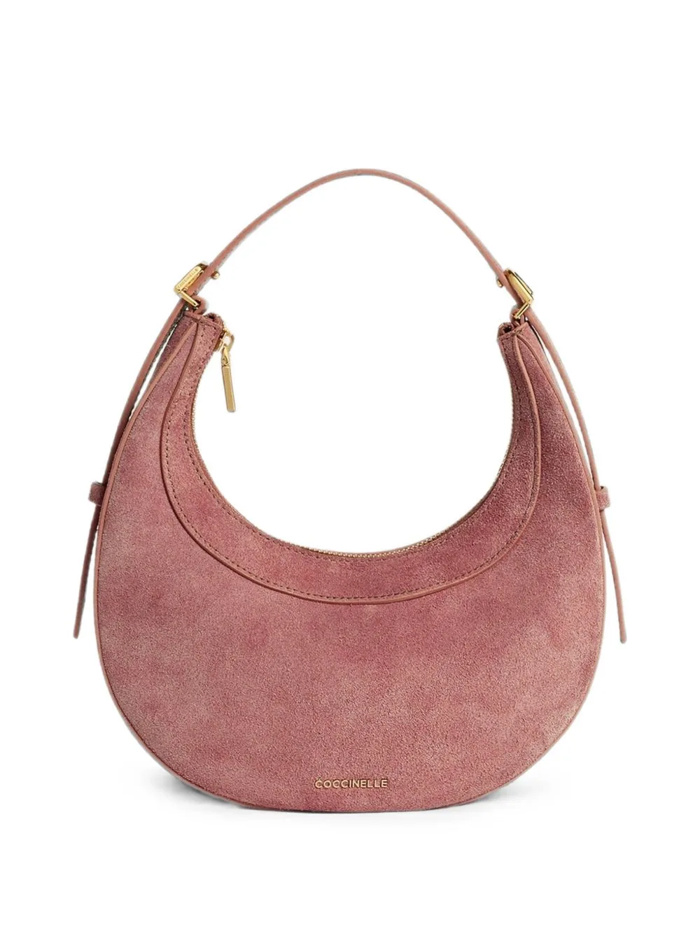 Whisper Suede Crescent Tote Bag by Coccinelle