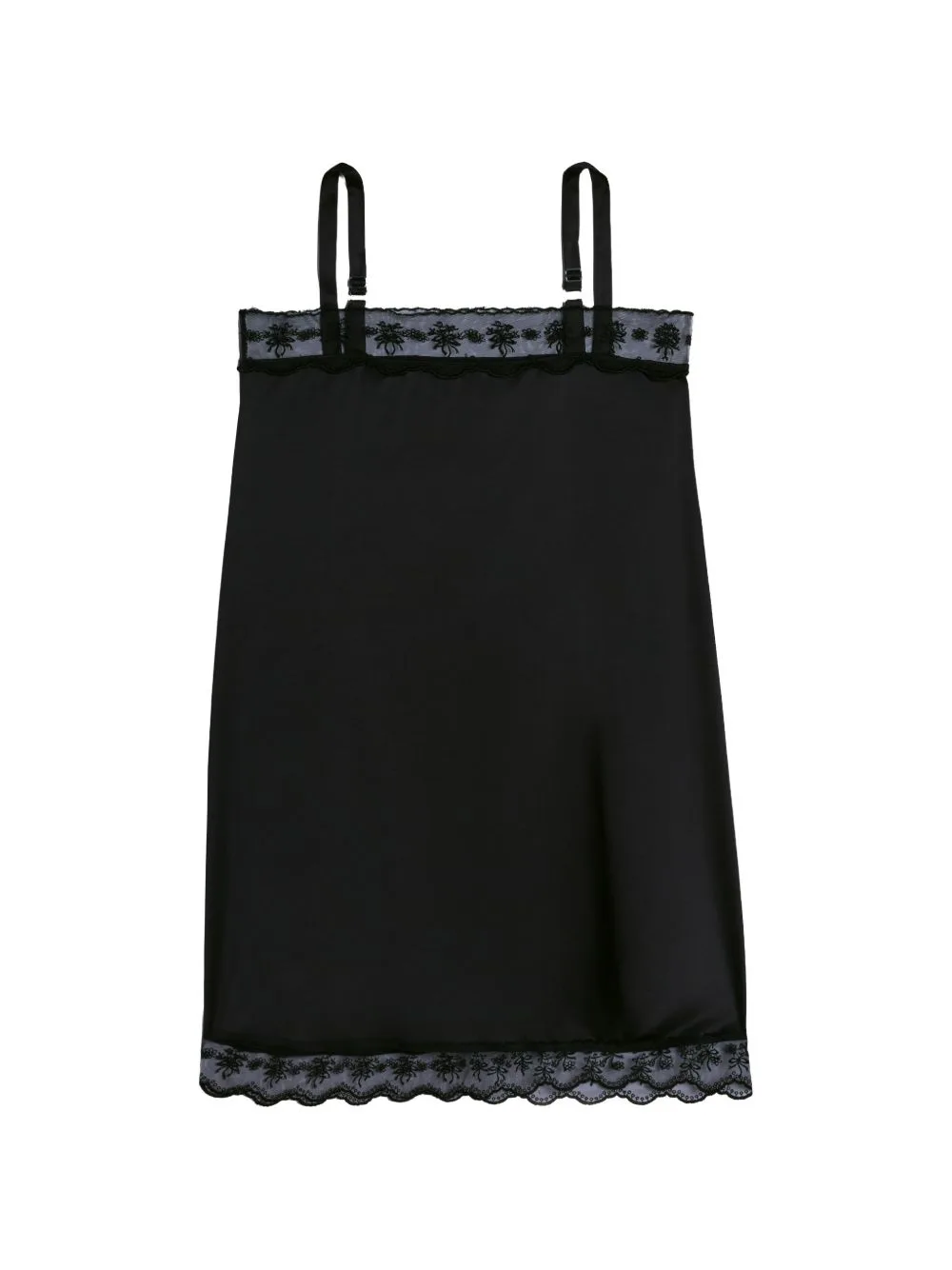 Square-Neck Lace-Trim Dress by Simone Rocha