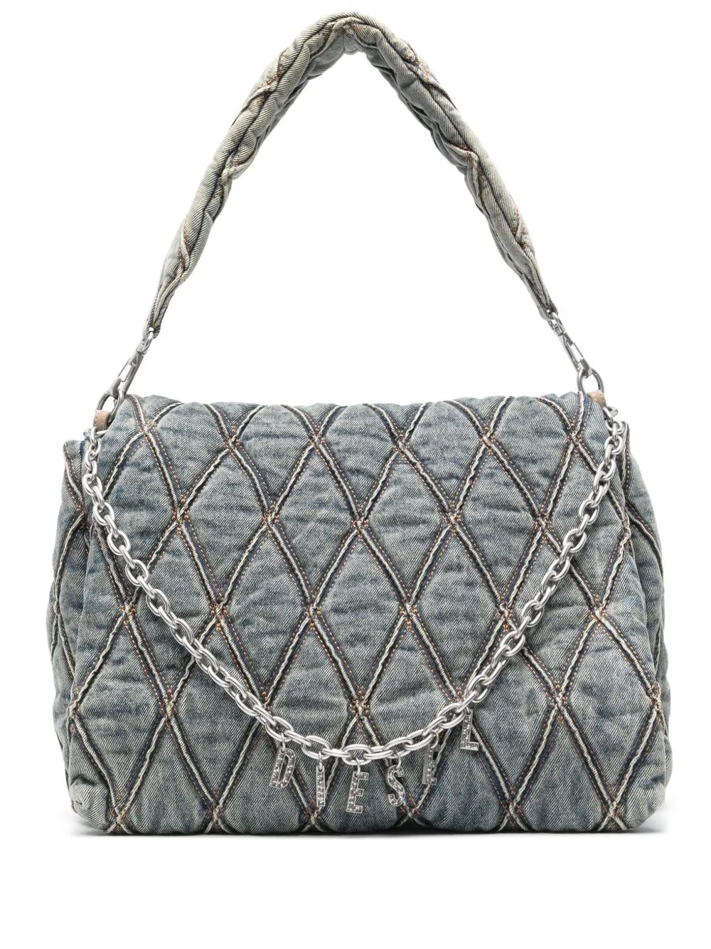 Large Charm-D Shoulder Bag by Diesel