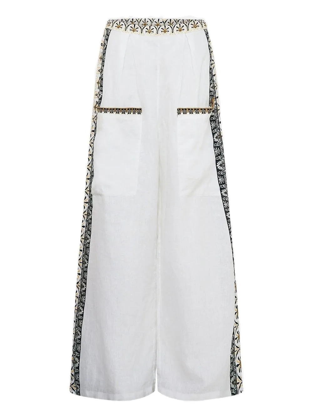 Temples of Dendara Wide-Leg Trousers by Camilla