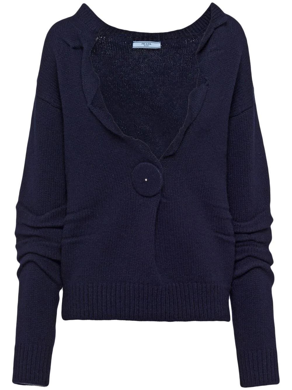 V-Neck Cashmere Jumper by Prada