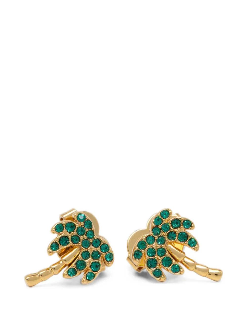 Away We Go Crystal-Embellished Palm-Tree Earrings by Kate Spade