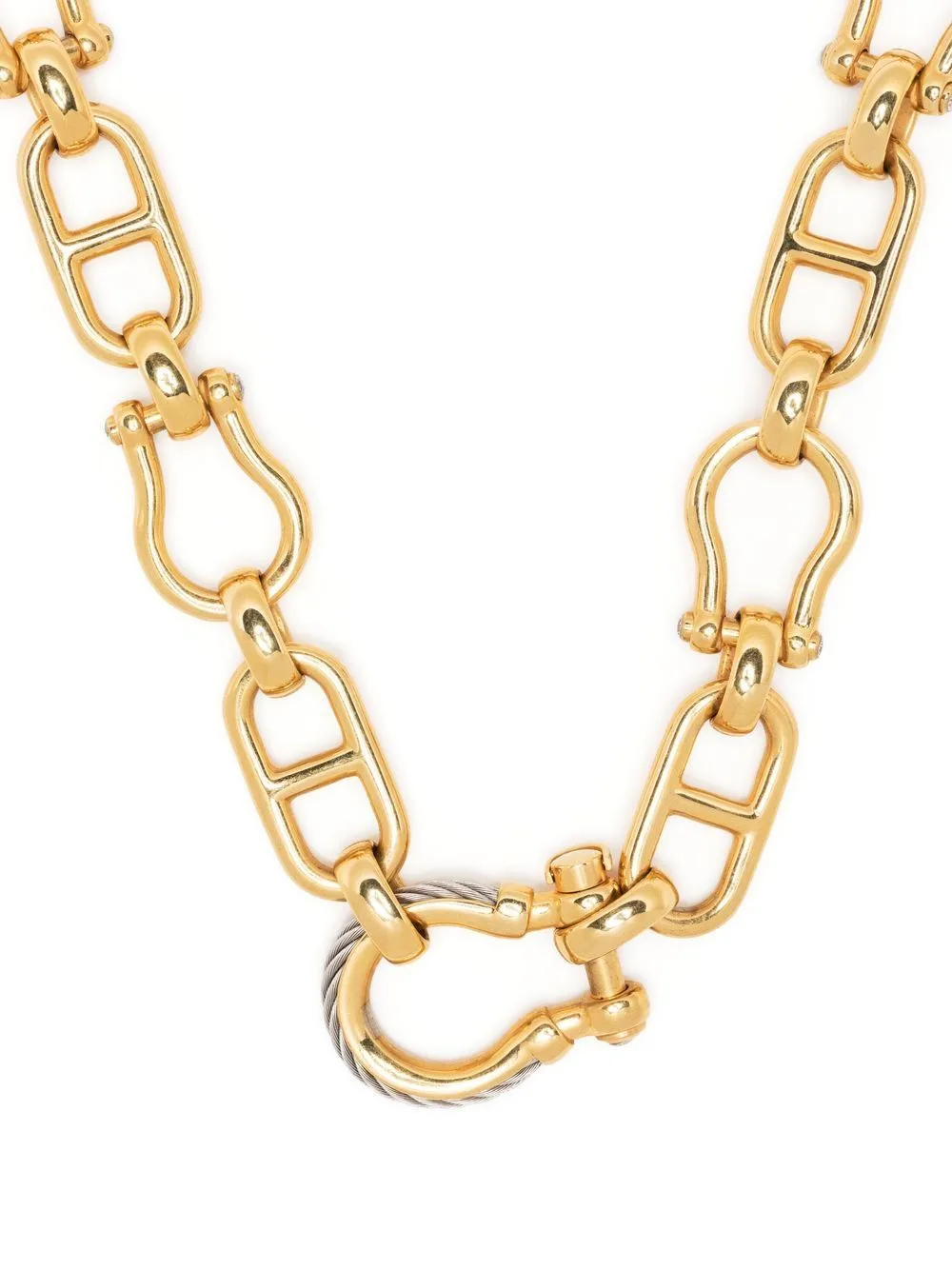 St-Tropez Mariner Chain-Link Necklace by Charriol