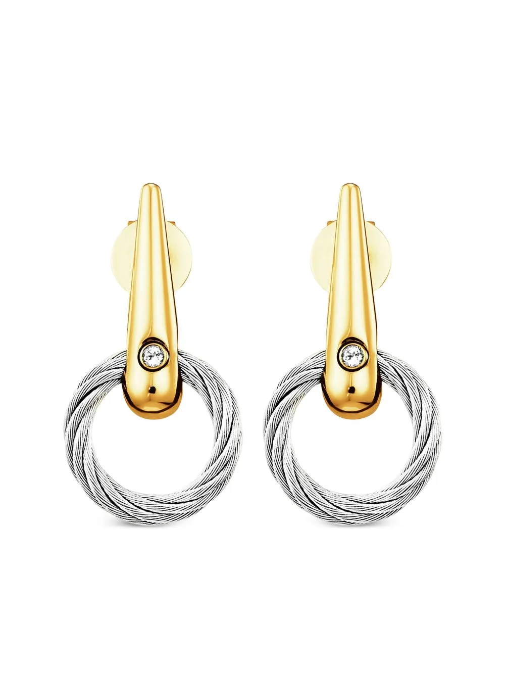 Zen Extension Earrings by Charriol