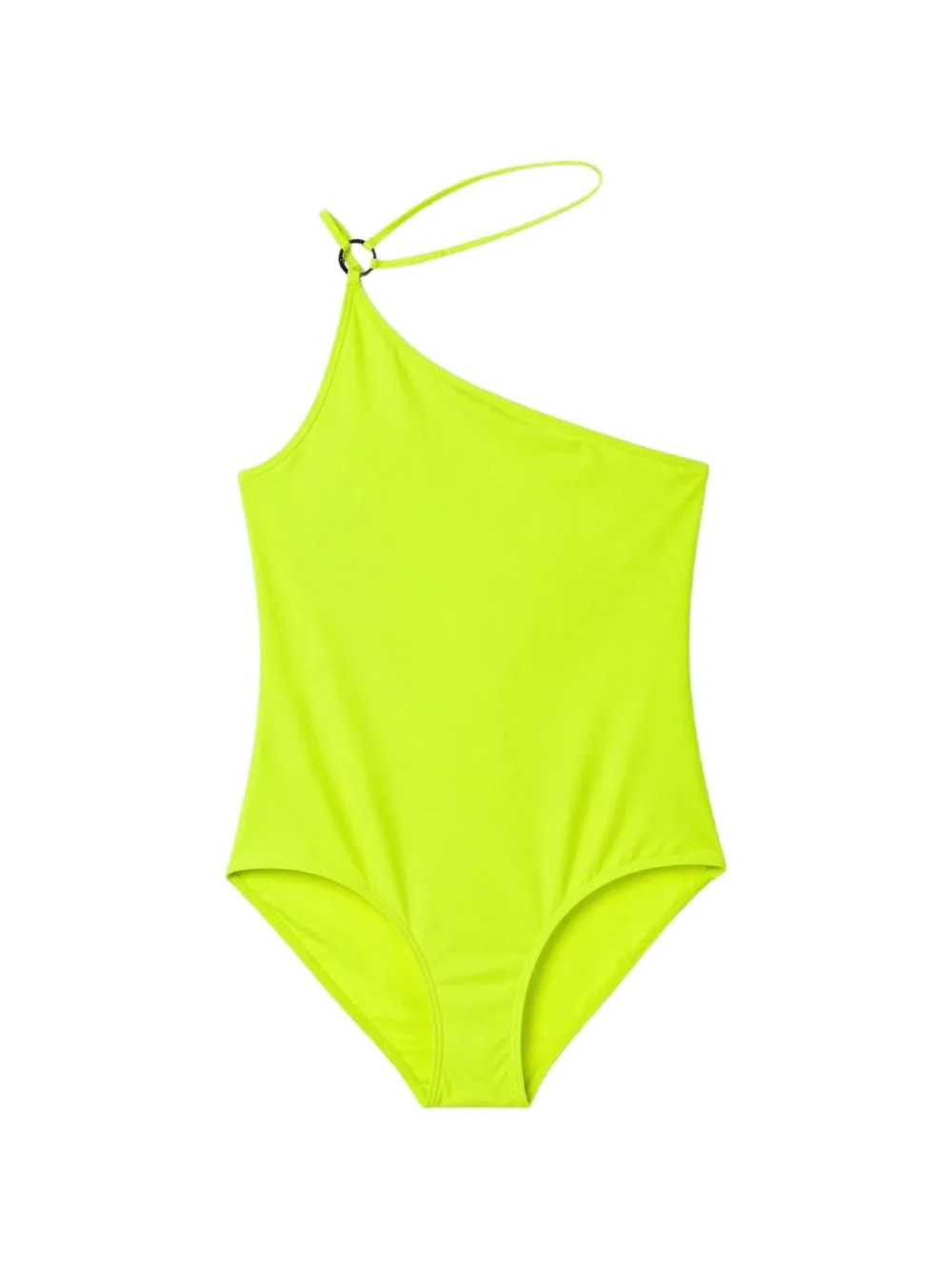 One-Shoulder Ring-Detail Swimsuit by Coperni