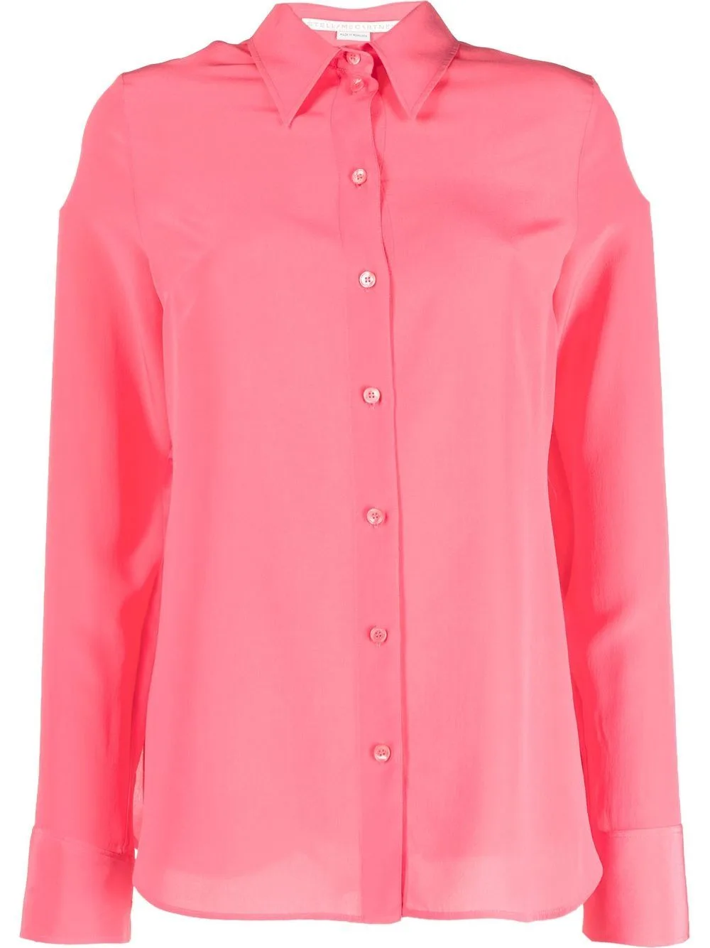 Long-Sleeve Silk Shirt by Stella McCartney