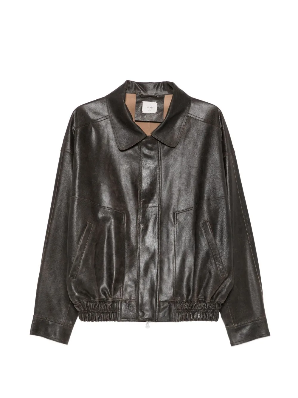 Heavy Leather Jacket by Alysi