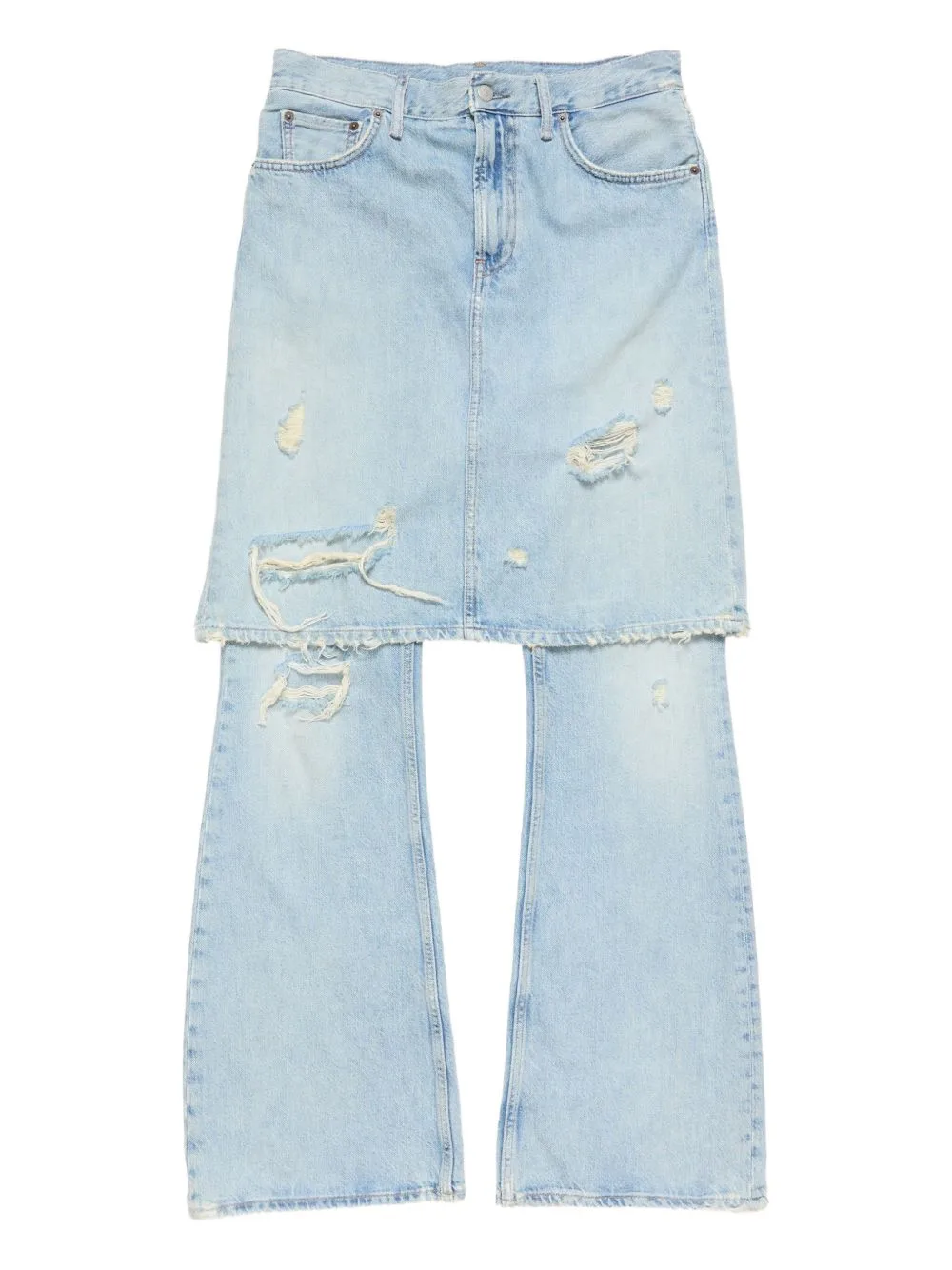 Distressed Panelled Jeans by Acne Studios