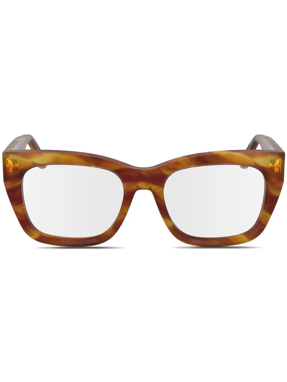 Striped Glasses by Victoria Beckham Eyewear