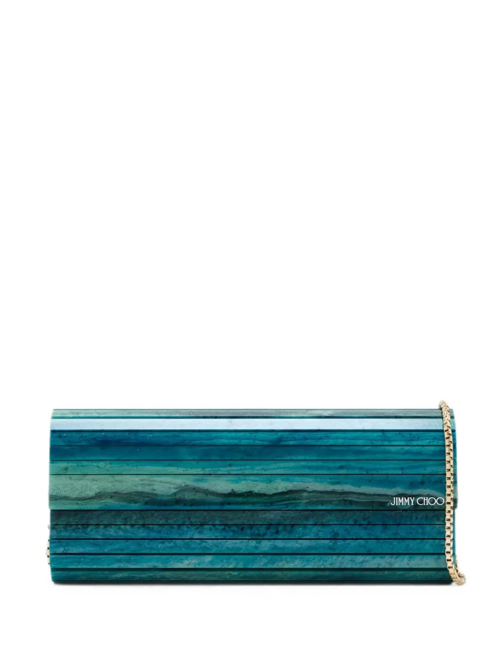 Sweetie Marble-Effect Clutch Bag by Jimmy Choo