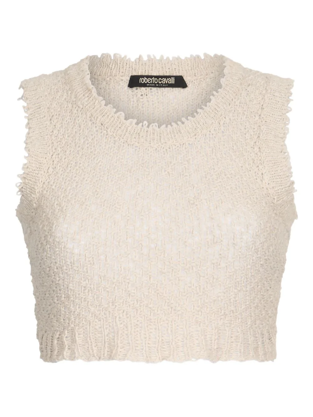 Knitted Tank Top by Roberto Cavalli