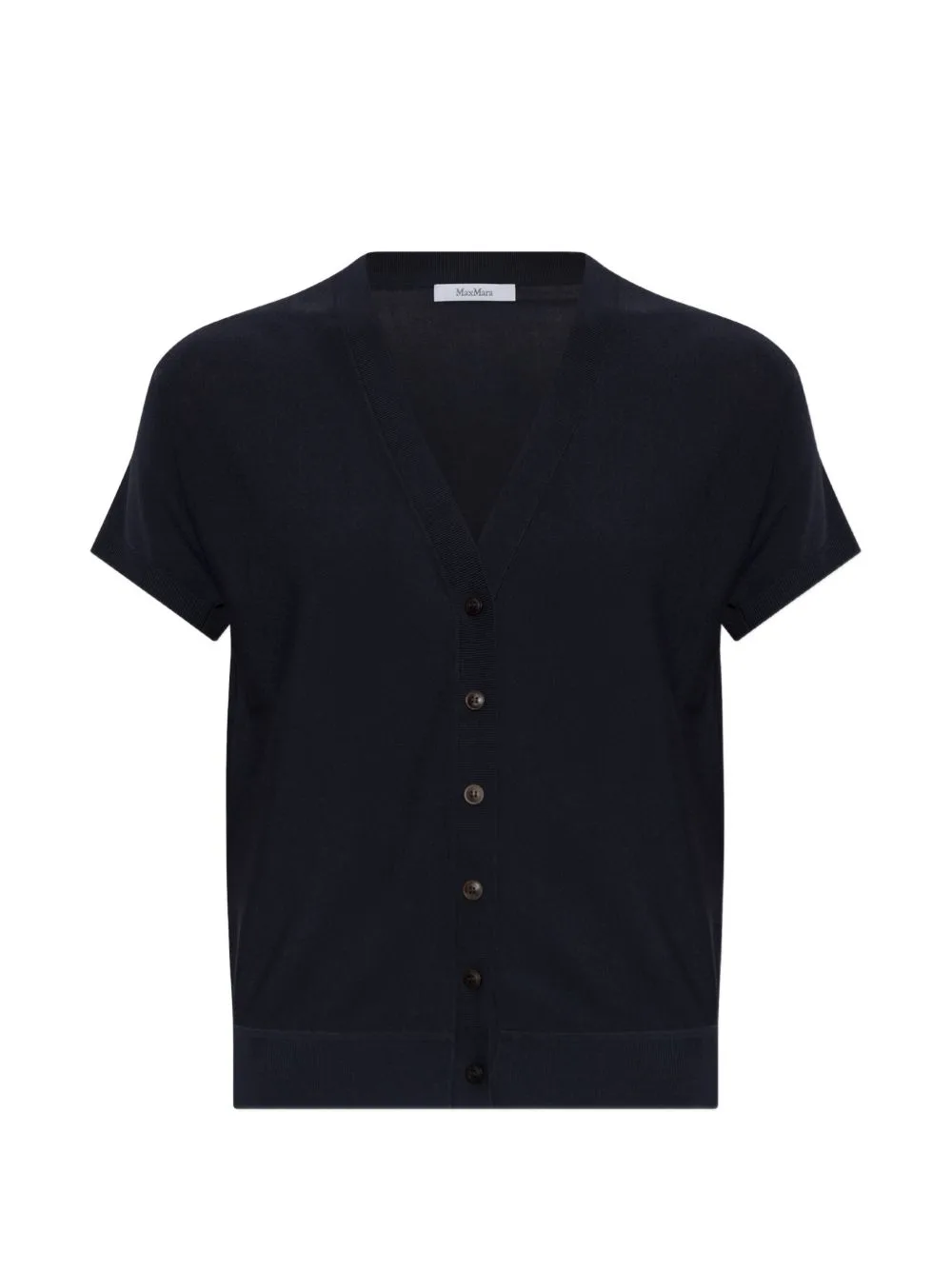 V-Neck Button-Up Top by Max Mara