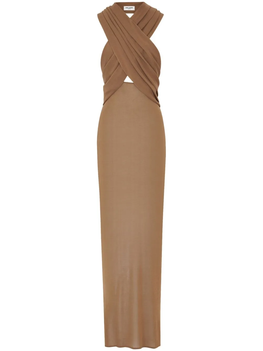 Hooded Cut-Out Maxi Dress