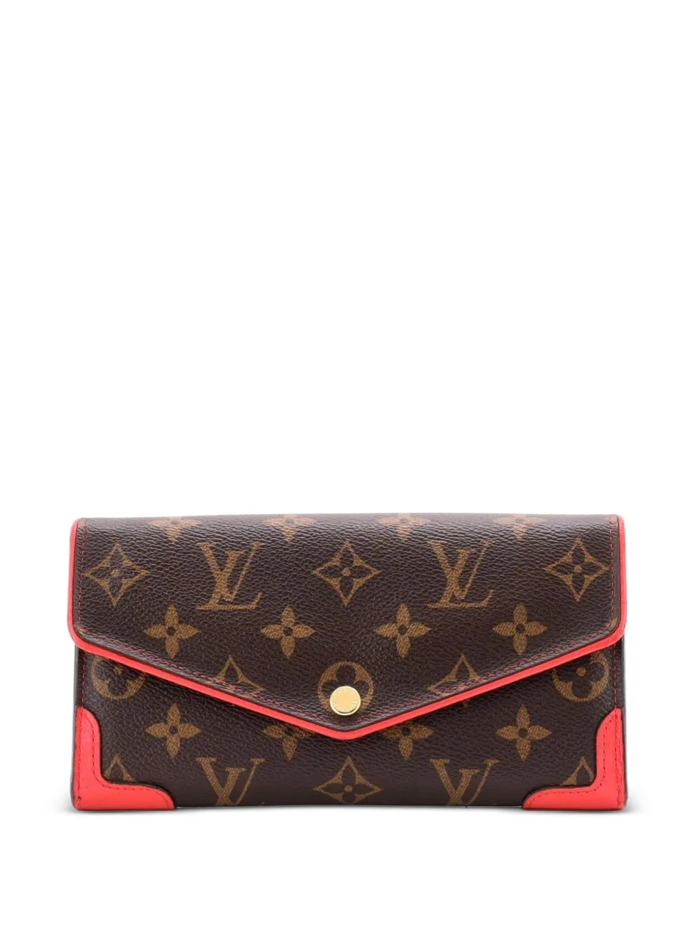 Retiro Sarah Wallet Monogram Canvas Small Wallets by Louis Vuitton Pre-Owned