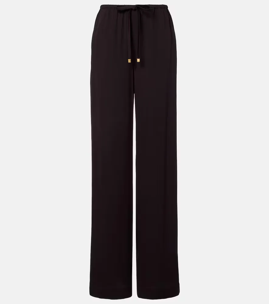 Jersey Wide-Leg Pants by Agnona