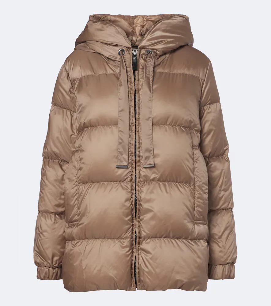 The Cube Hooded Quilted Down Jacket by Max Mara