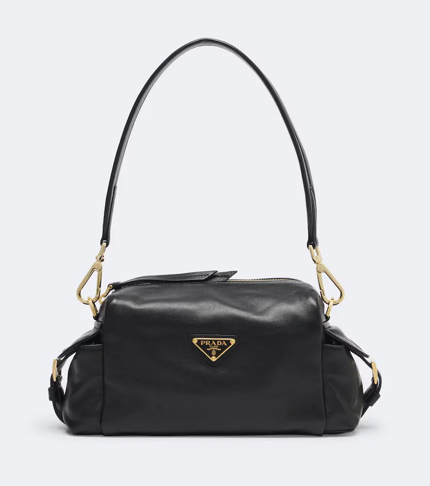 Prada Explore Small Leather Shoulder Bag by Prada