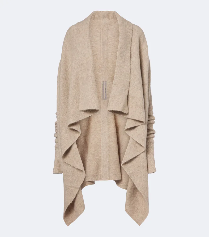 Alpaca and Wool-Blend Cardigan by Rick Owens