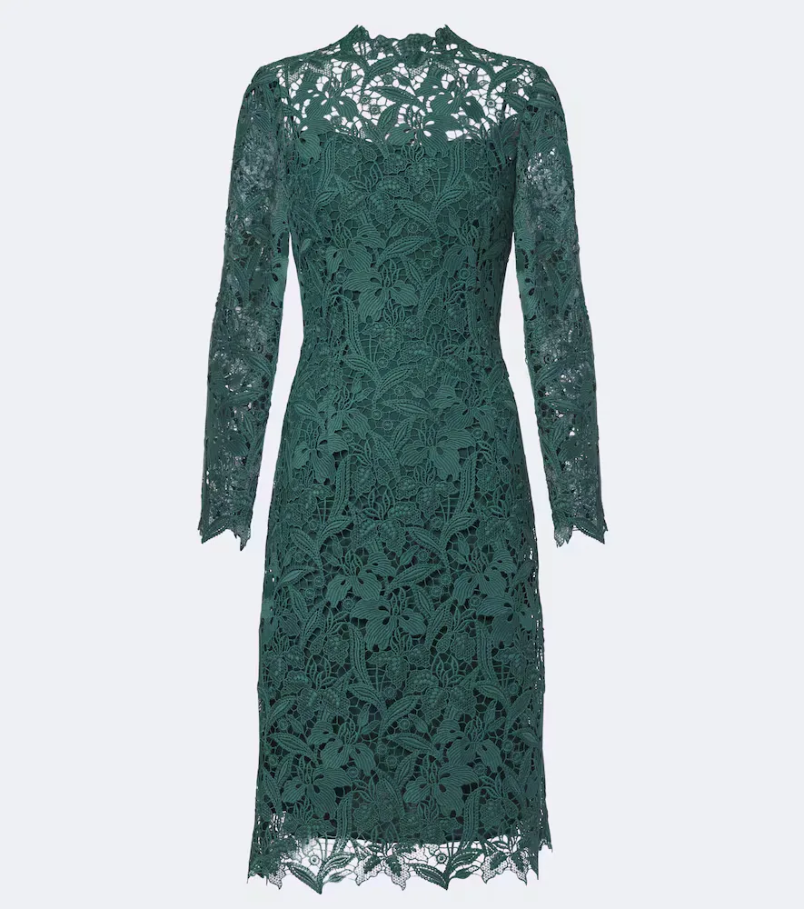 Lace Minidress by Monique Lhuillier