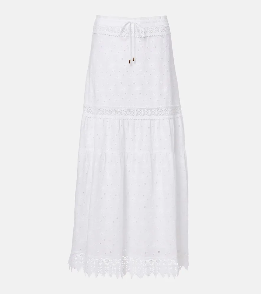 Alessia Cotton Maxi Skirt