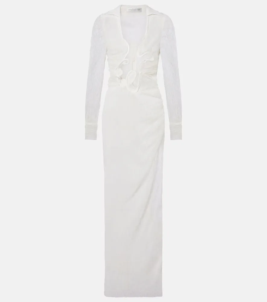 Venus Sheer Lace Gown by Christopher Esber