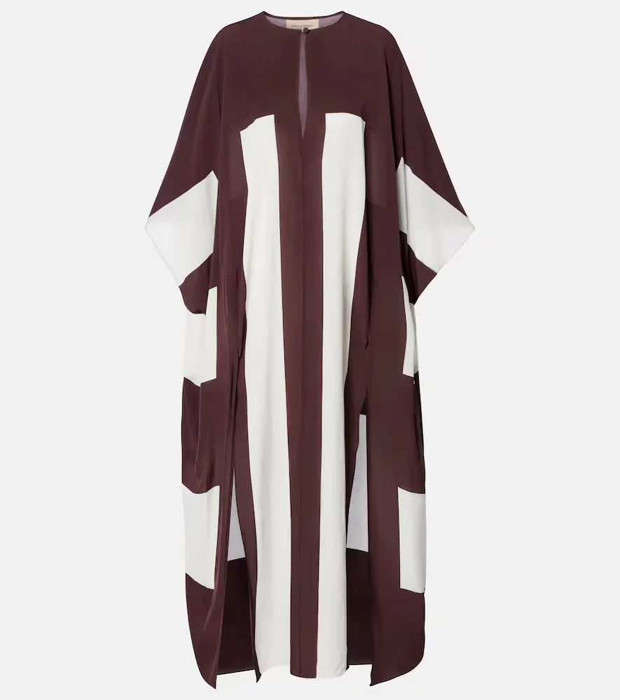 Striped Kaftan by Adriana Degreas
