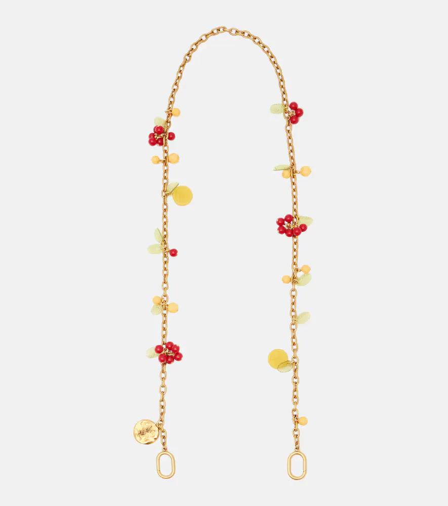Cassandre Charm Pendant by Saint Laurent