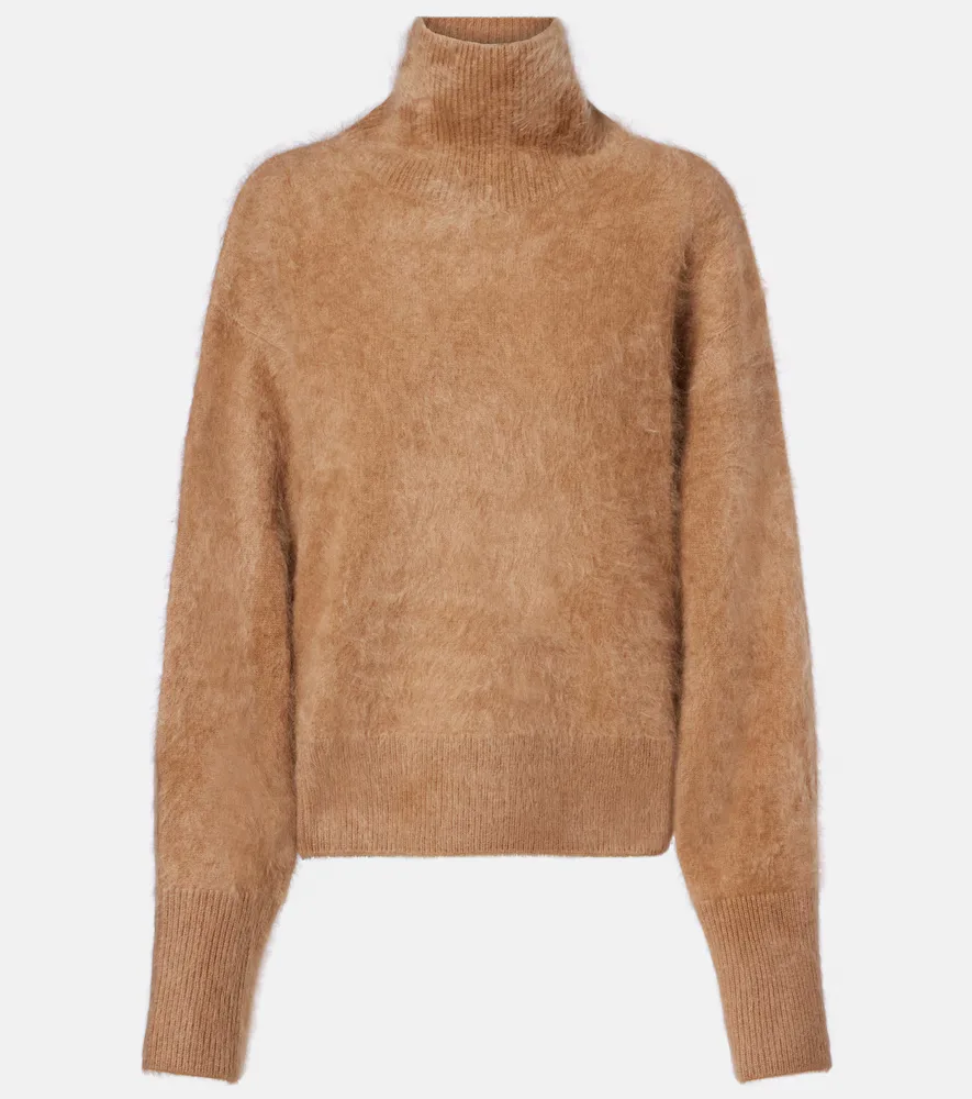 Florel Cashmere Turtleneck Sweater by Lisa Yang