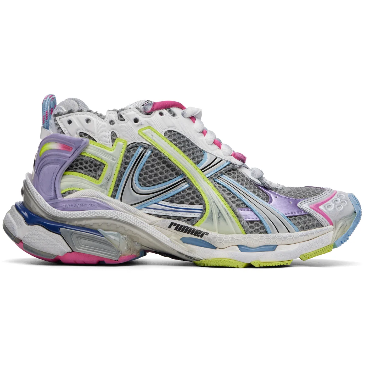 Multicolor Runner Sneakers by Balenciaga