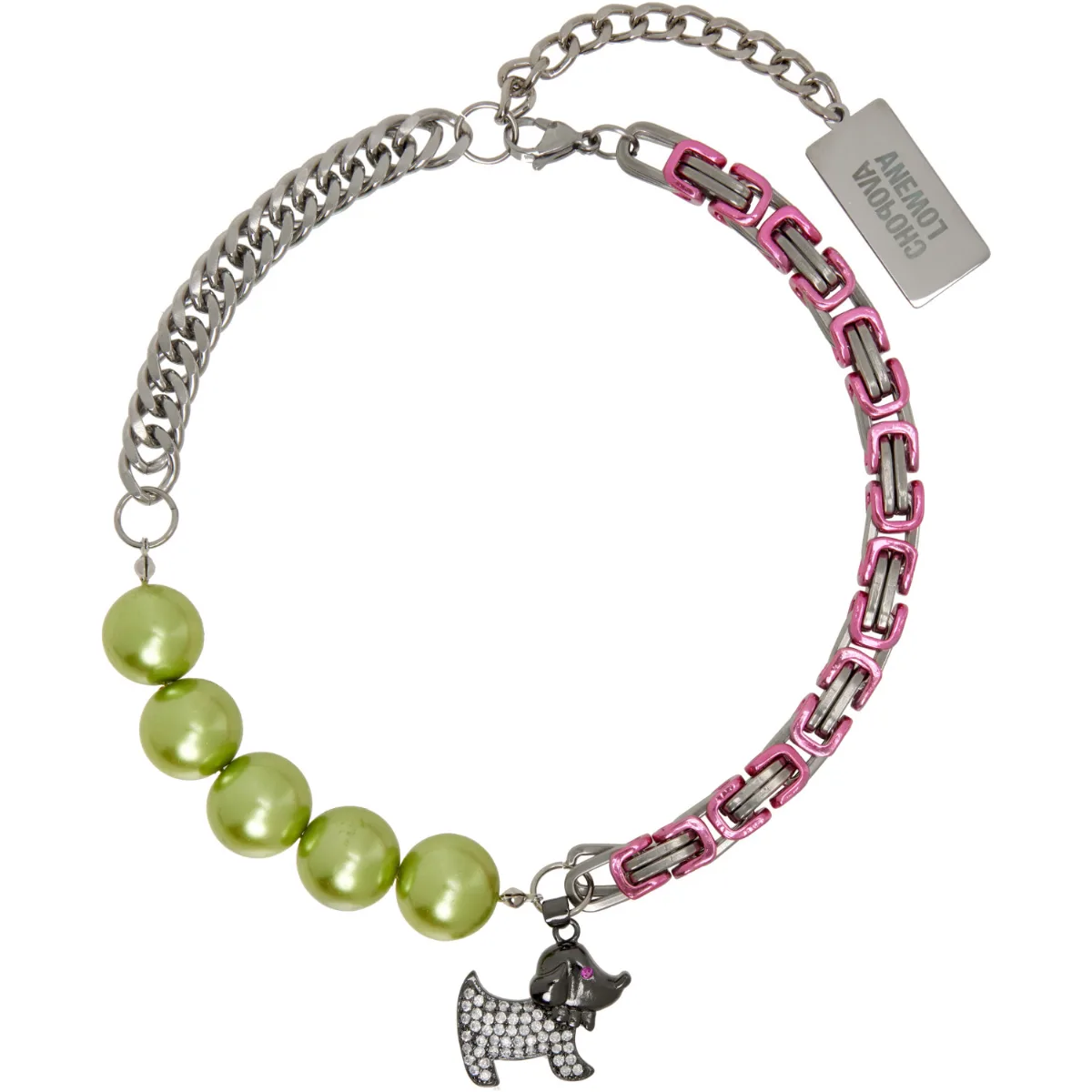 Patchwork Charm Necklace by Chopova Lowena