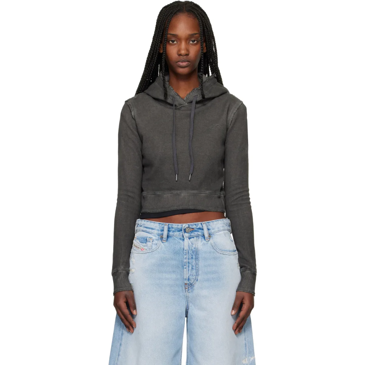 F-Slimmy-Hood-S3 Hoodie by Diesel