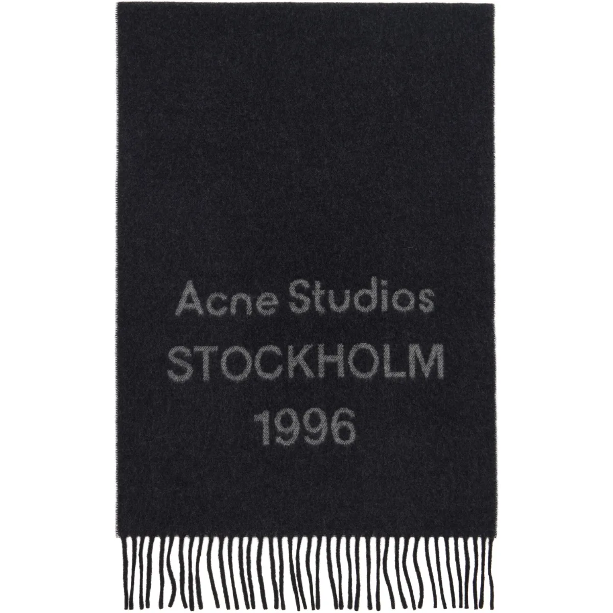 Logo Wide Scarf by Acne Studios