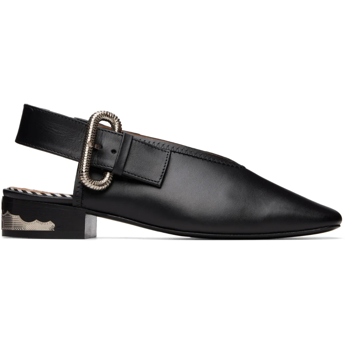 Leather Ballerina Flats by Toga Pulla