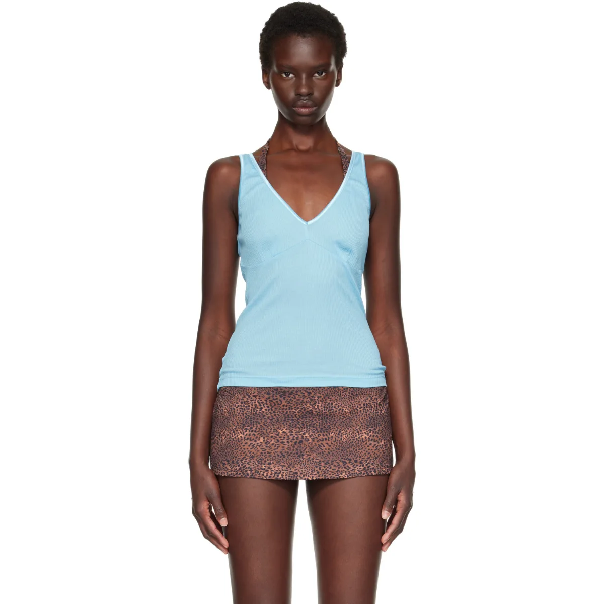 Intimo Plunge Tank Top by Fruity Booty