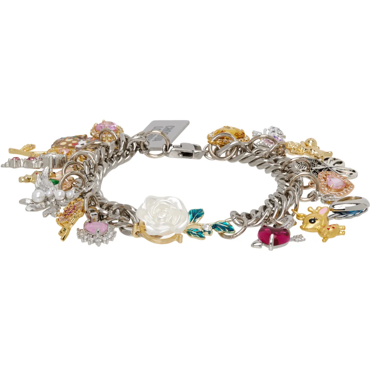 Knuckles Multi Charm Bracelet by Chopova Lowena