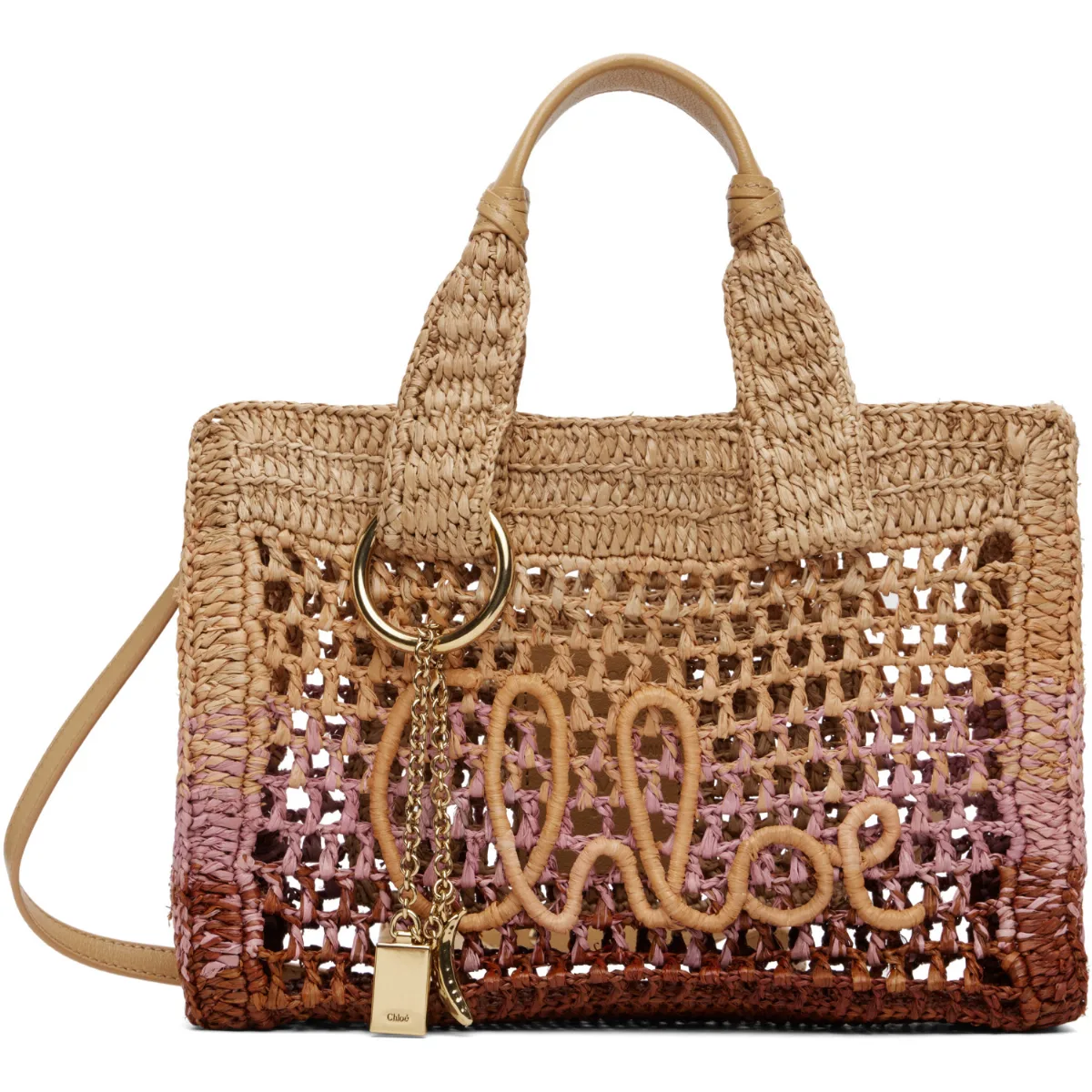 Small Summer Banana East-West Tote
