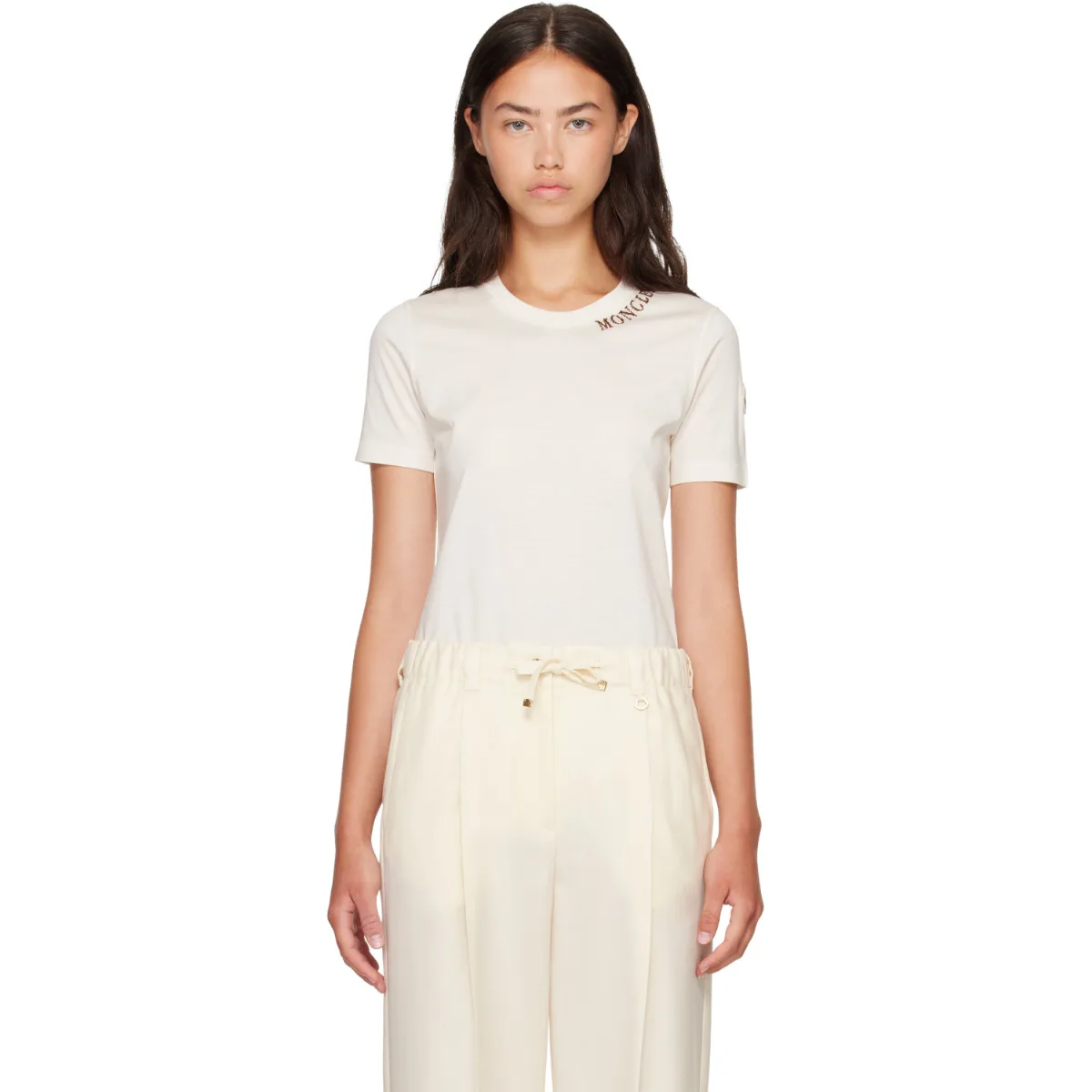 S/S Jersey T-Shirt by Moncler