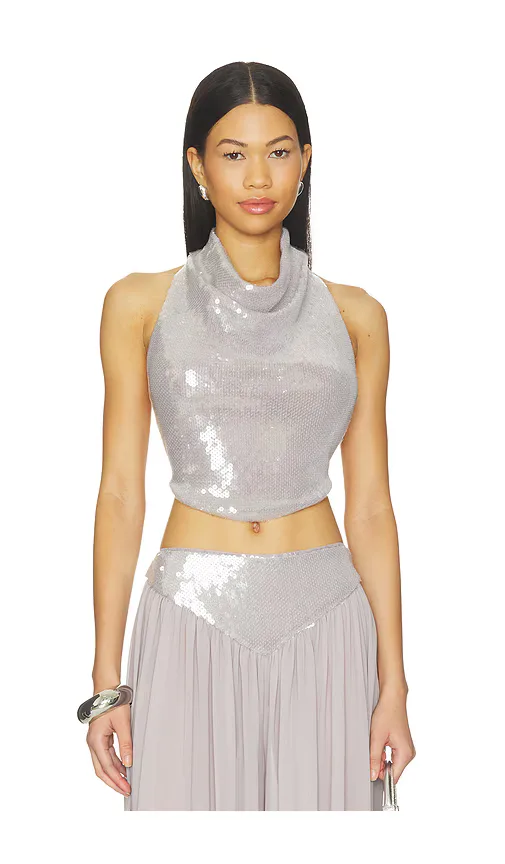 Pyna Sequin Top by retrofete