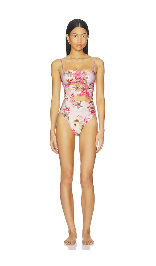 Orchid Bloom Bodysuit by PatBO