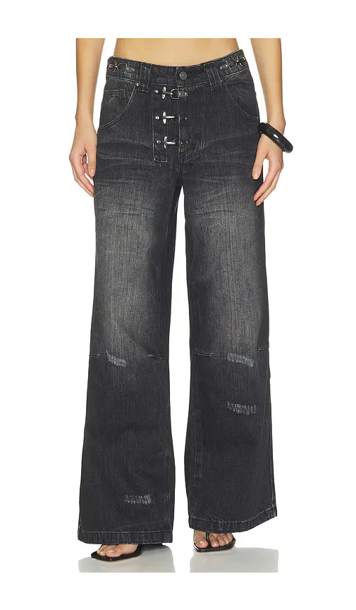 Fireman Clip Colossus Jeans by Jaded London