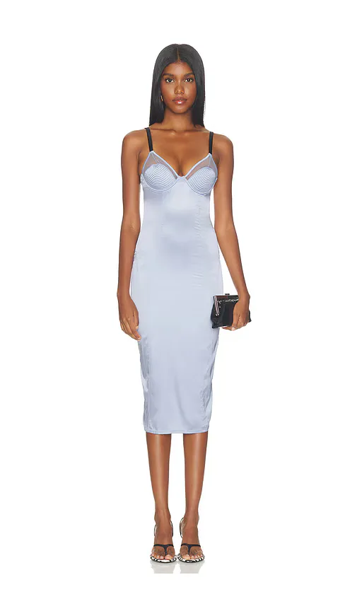Bebe Midi Slip Dress by fleur du mal