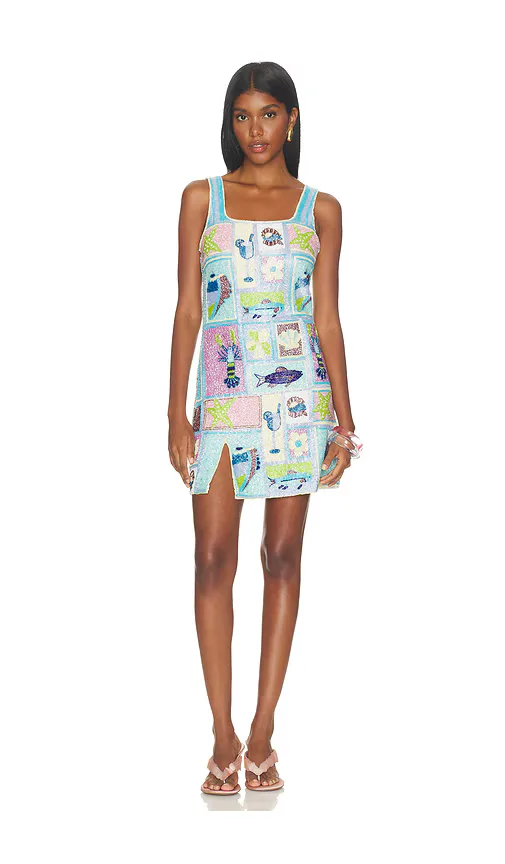 Dreamscape Mini Dress by Oceanus