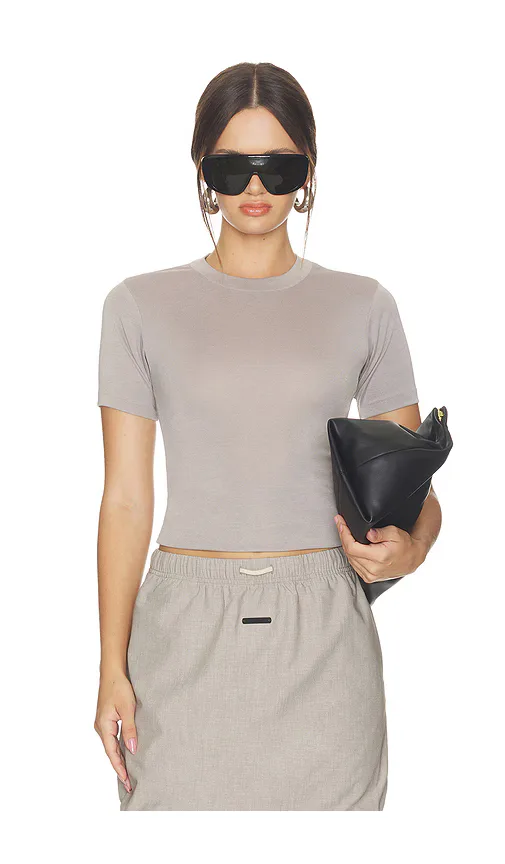 Soft Rib Fitted T-Shirt by Fear of God ESSENTIALS
