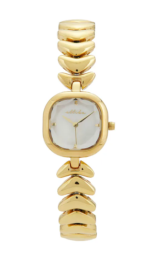 Metal Moderna Bracelet Watch by Ettika