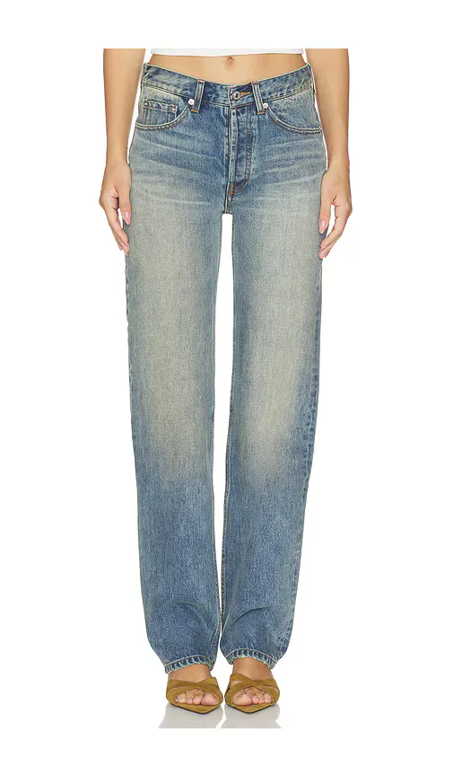 Straight Denim Jeans by Aya Muse