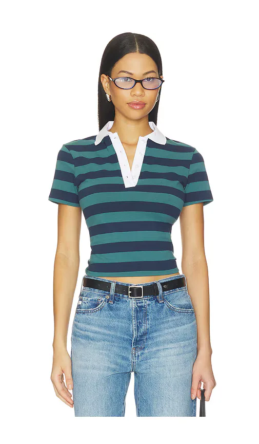 The Easy Polo Top by Good American