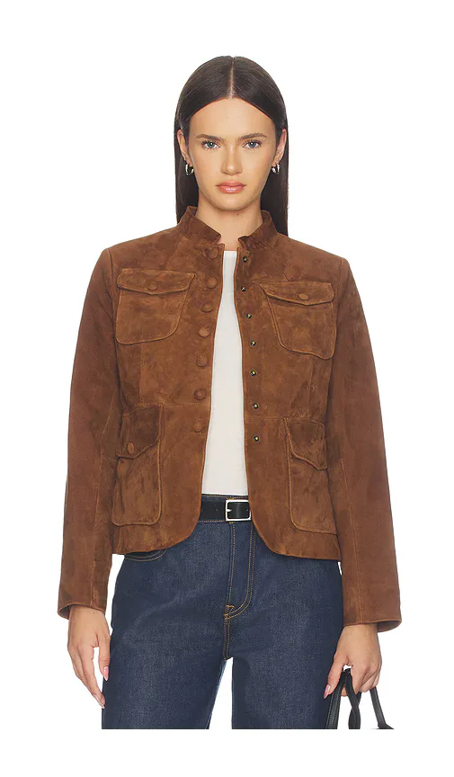Mercer Suede Blazer by Rag & Bone